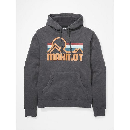 Marmot Coastal Hoody For Mens Dark Grey YCT726084